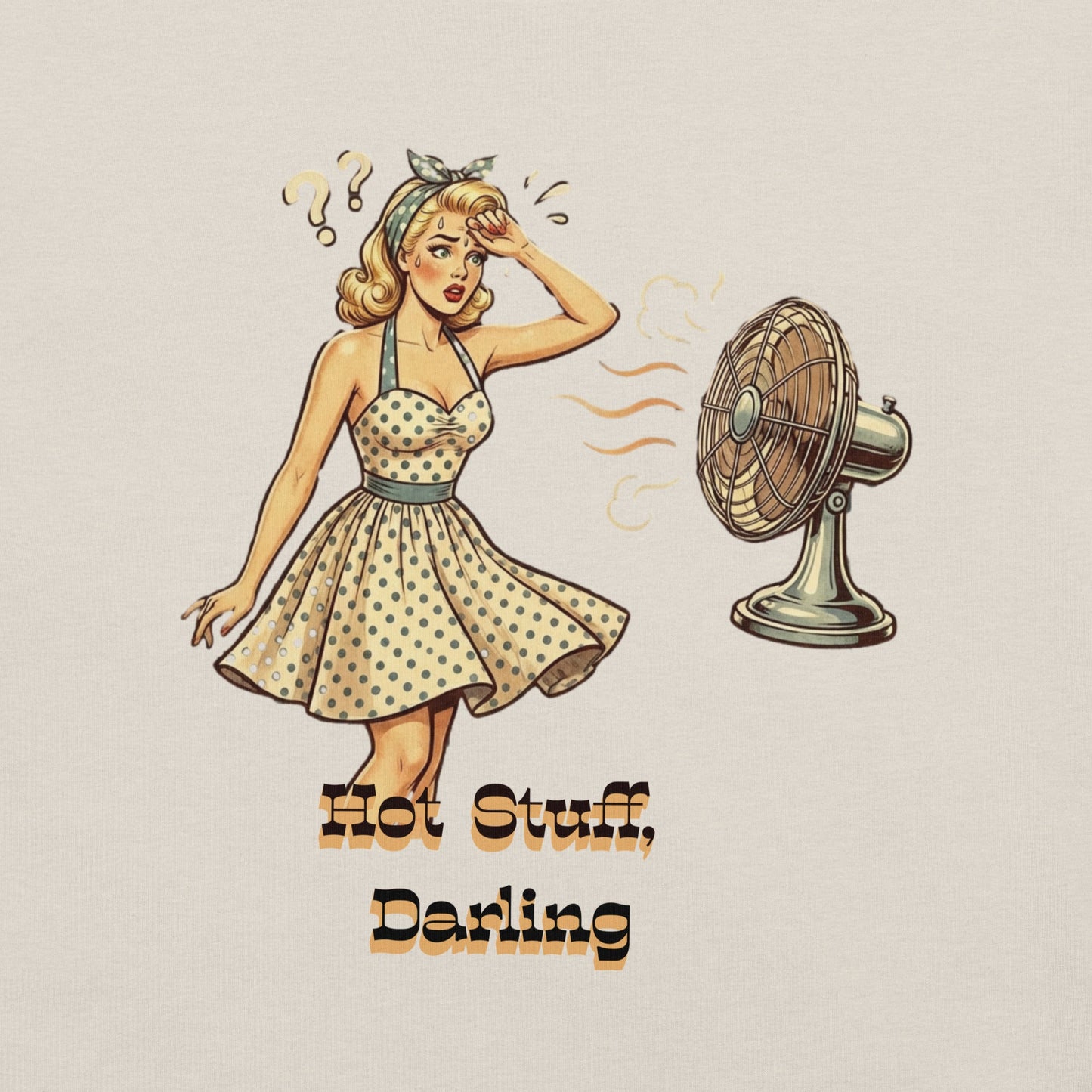 Meno-up Store T-SHIRT Hot Stuff darling - T-shirt