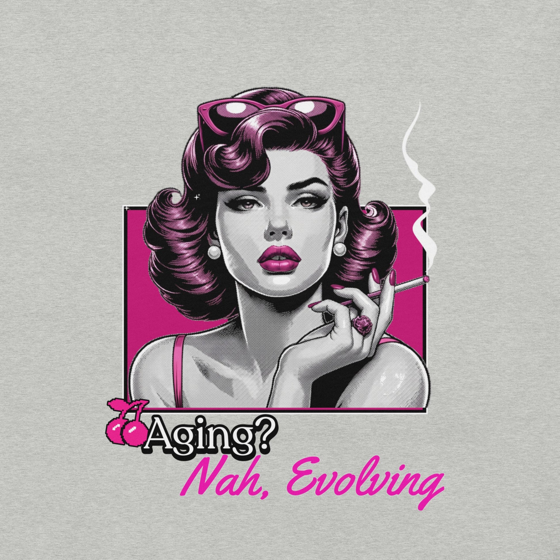 Meno-up Store T-SHIRT Aging? Nah Evolving