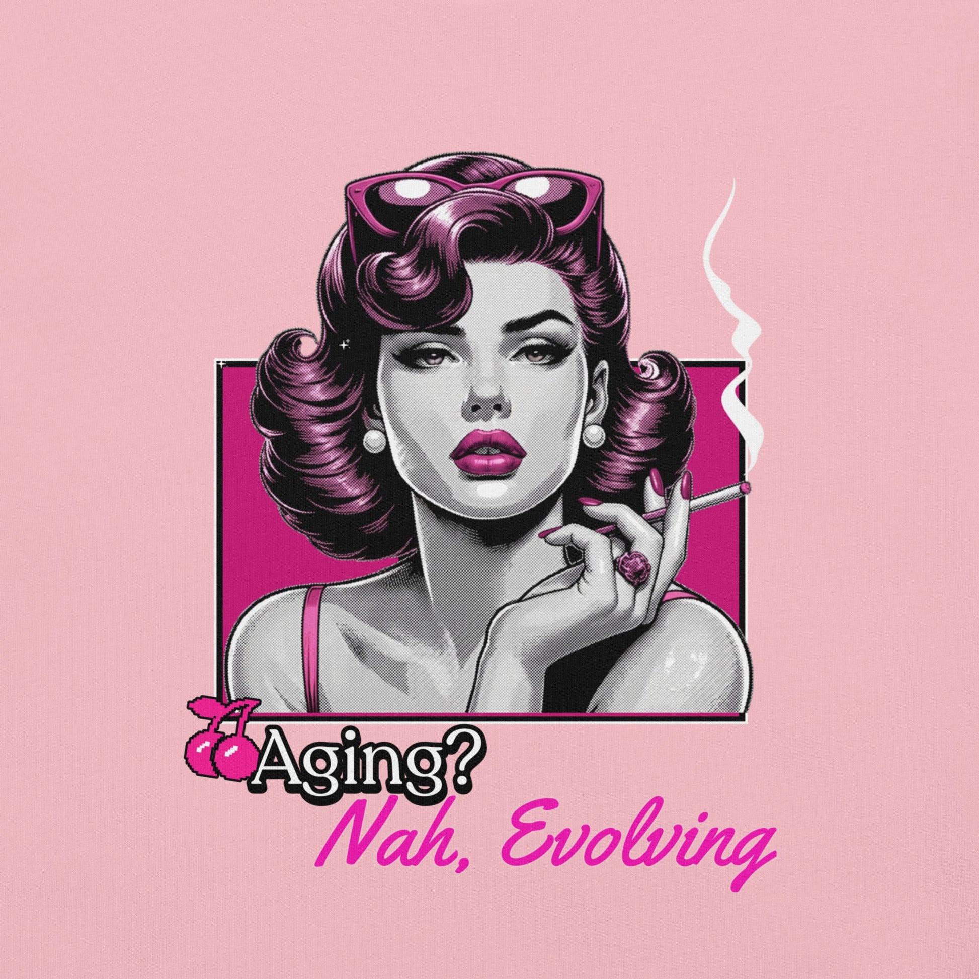 Meno-up Store T-SHIRT Aging? Nah Evolving