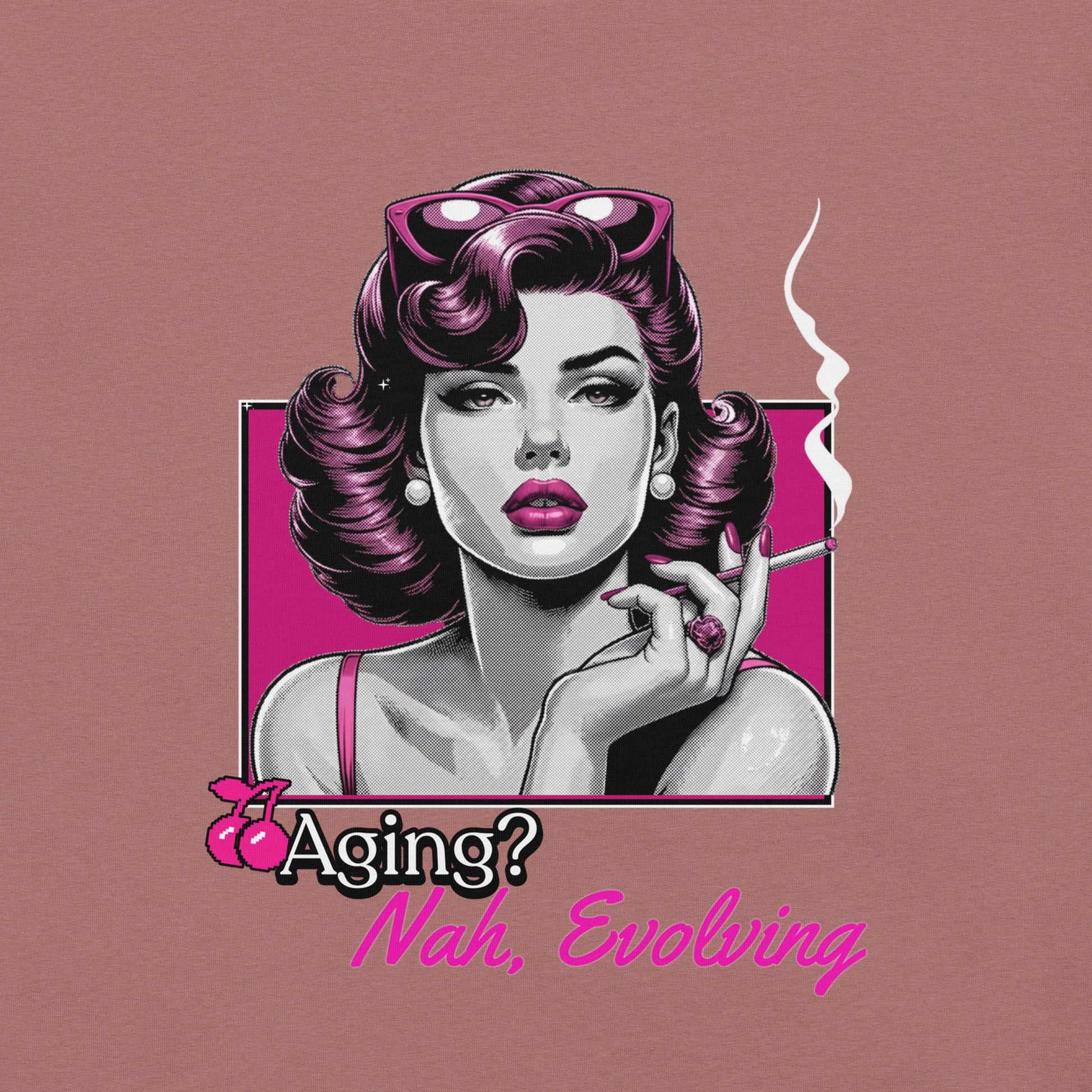 Meno-up Store T-SHIRT Aging? Nah Evolving