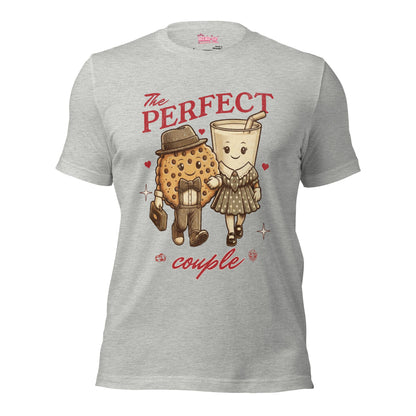 Meno-up Store T-SHIRT Athletic Heather / S Valentine's Edition - the Perfect Couple