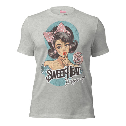 Meno-up Store T-SHIRT Athletic Heather / XS Sweet Heat T-shirt