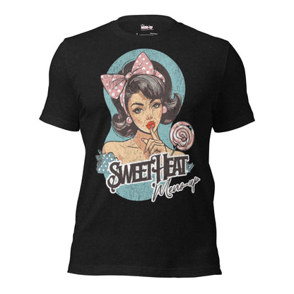 Meno-up Store T-SHIRT Black Heather / XS Sweet Heat T-shirt
