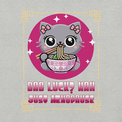 Meno-up Store T-SHIRT Cute kawai cat menopause - T-shirt