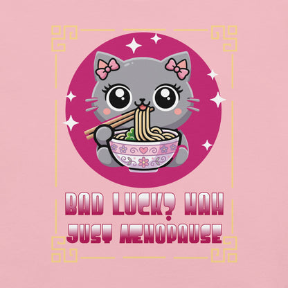 Meno-up Store T-SHIRT Cute kawai cat menopause - T-shirt