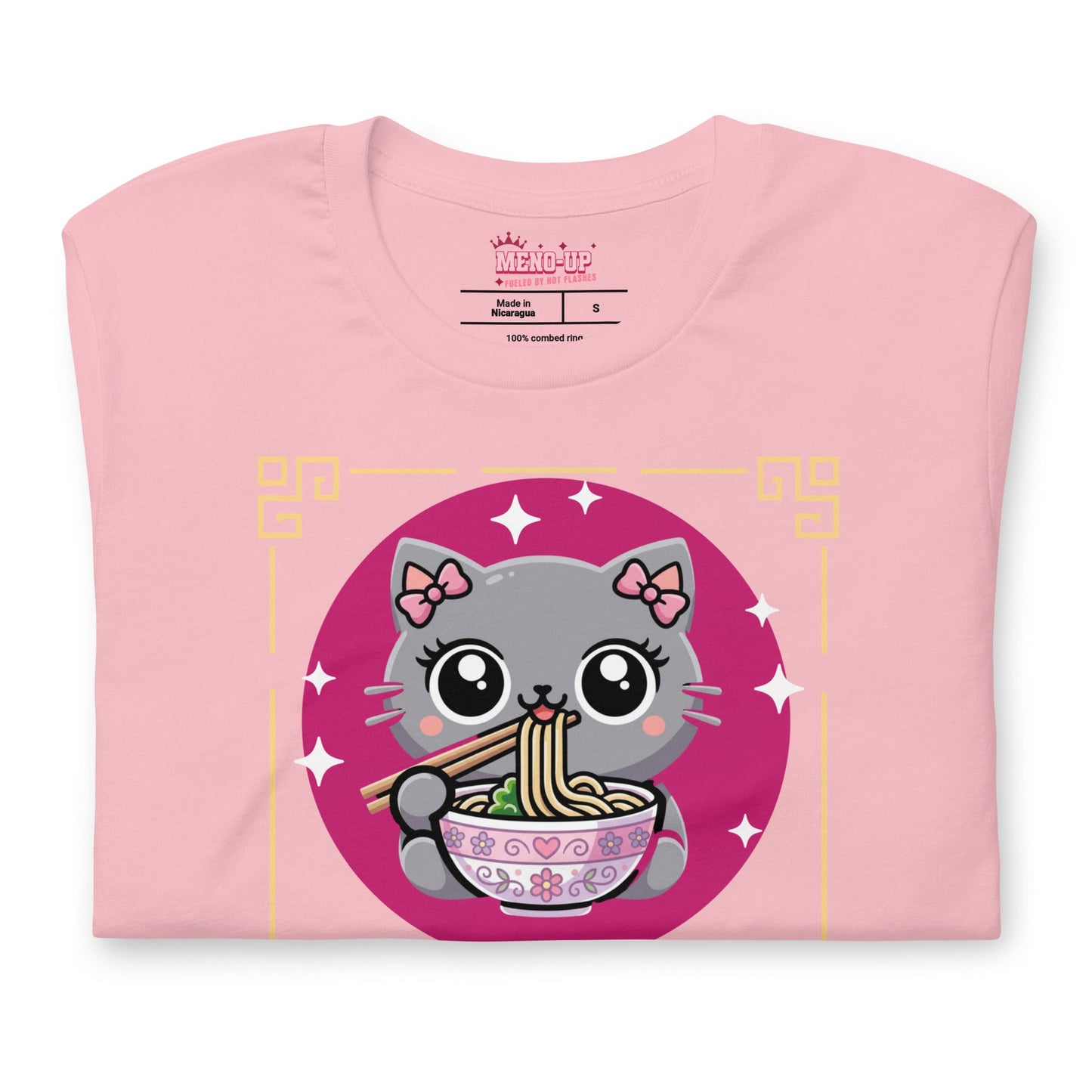 Meno-up Store T-SHIRT Cute kawai cat menopause - T-shirt
