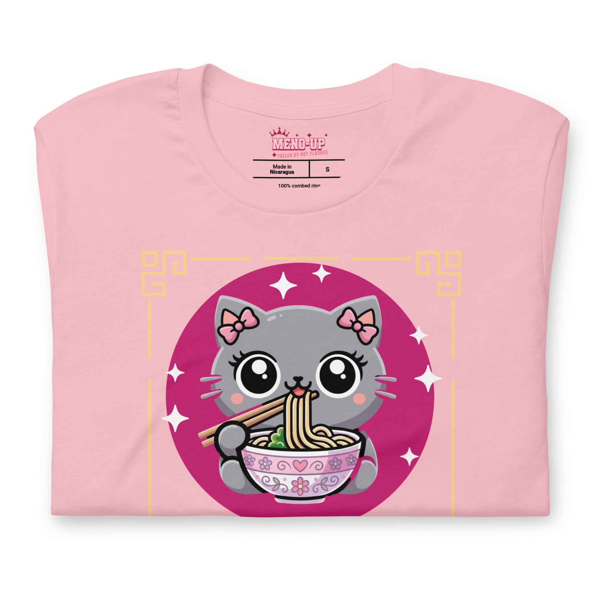 Meno-up Store T-SHIRT Cute kawai cat menopause - T-shirt
