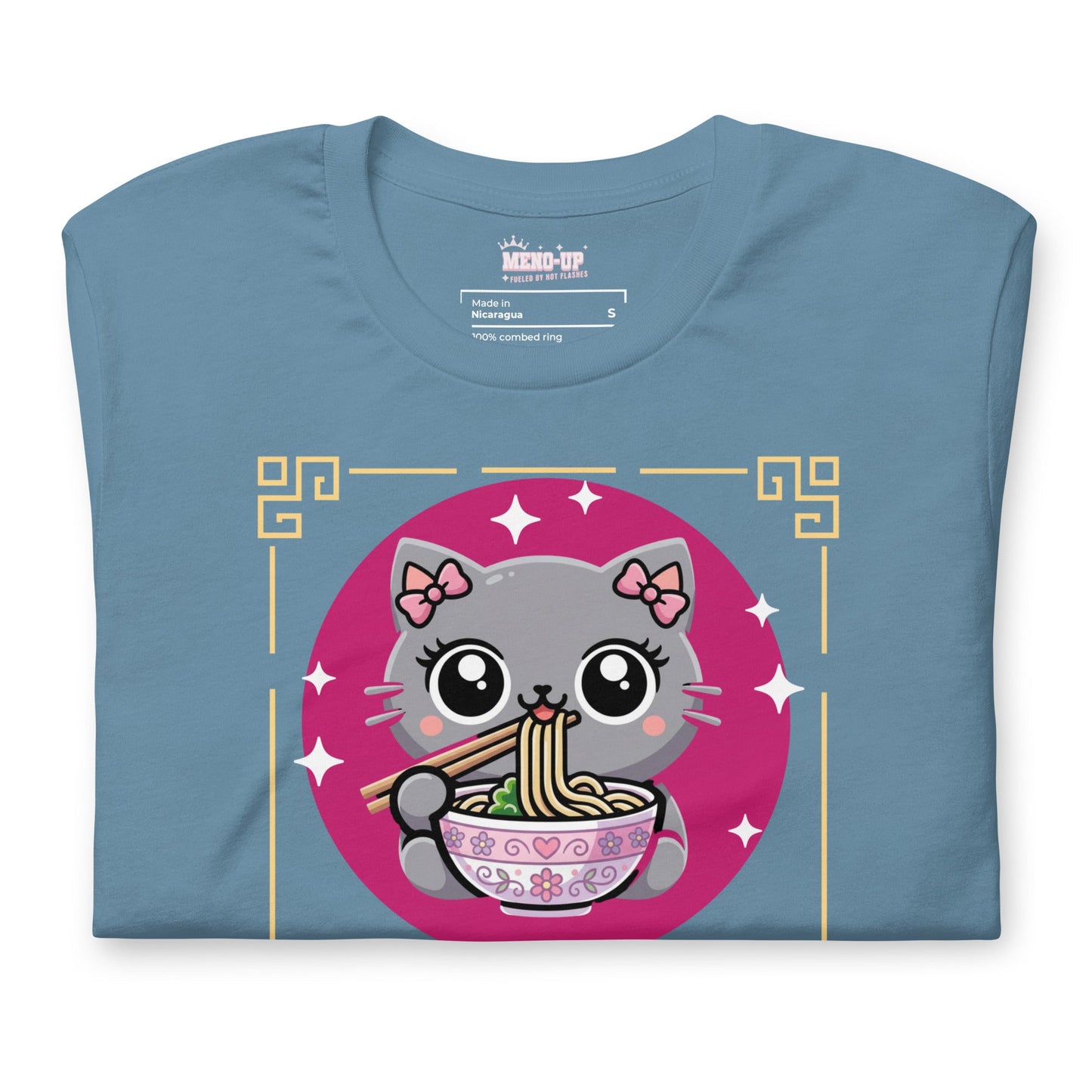 Meno-up Store T-SHIRT Cute kawai cat menopause - T-shirt