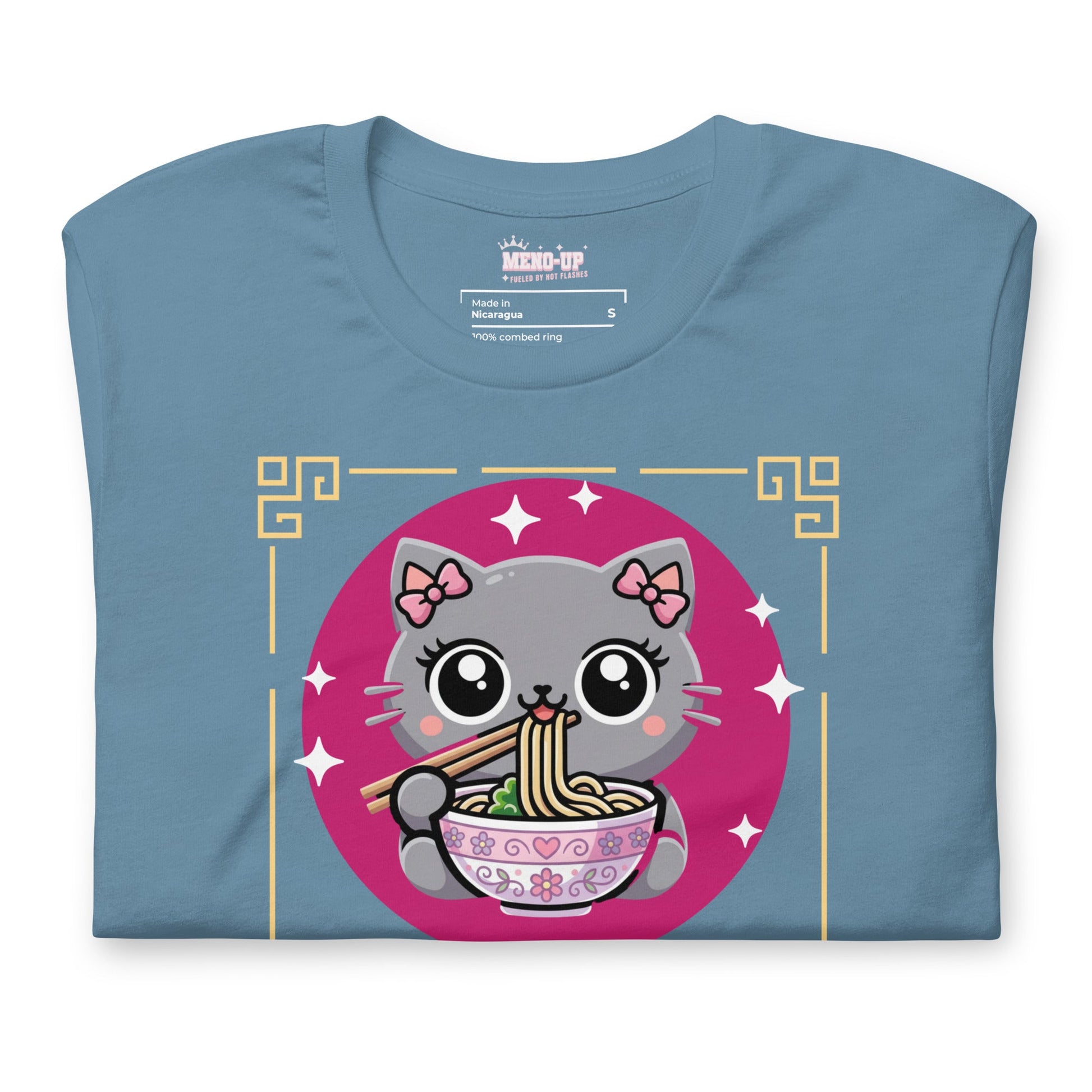 Meno-up Store T-SHIRT Cute kawai cat menopause - T-shirt
