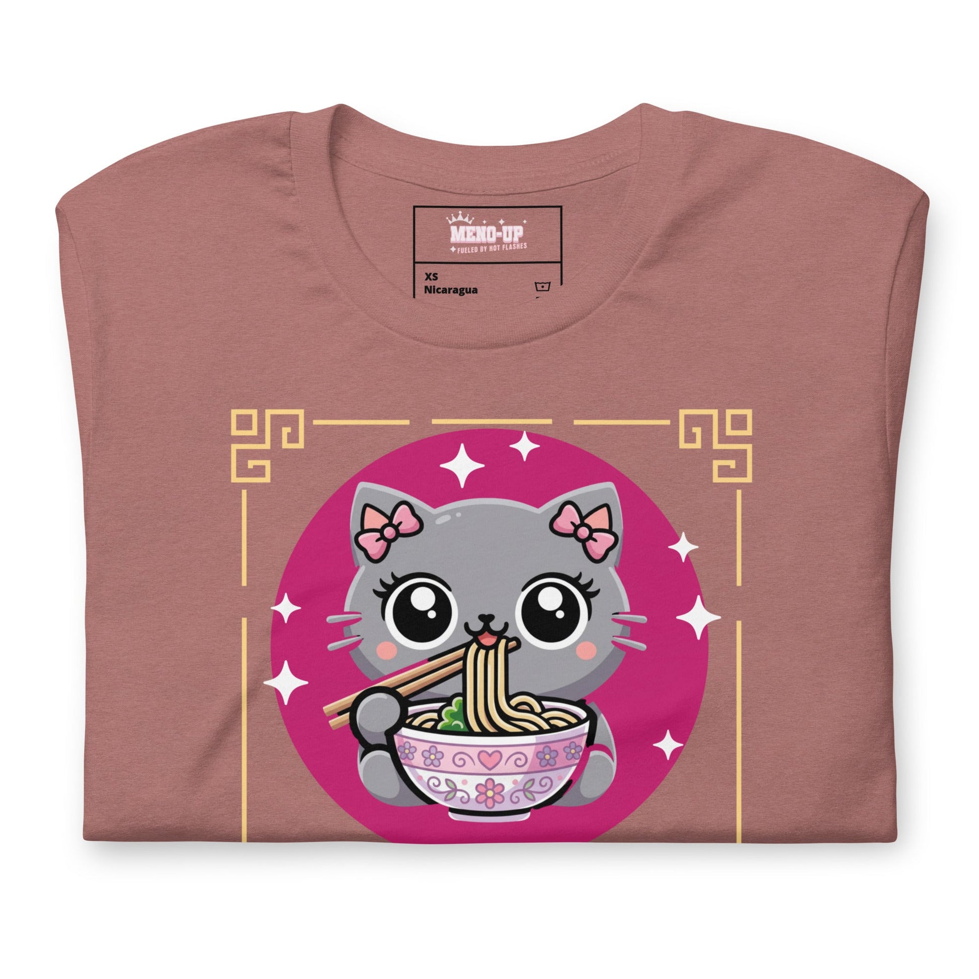 Meno-up Store T-SHIRT Cute kawai cat menopause - T-shirt