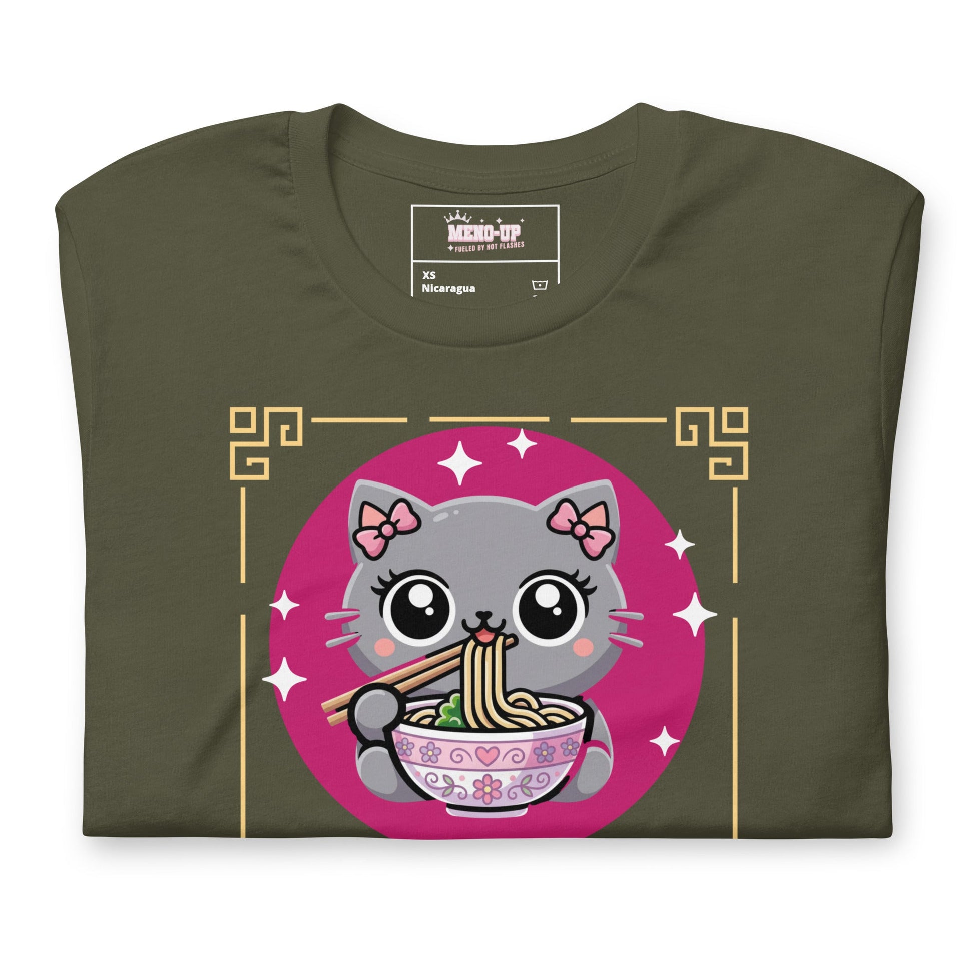 Meno-up Store T-SHIRT Cute kawai cat menopause - T-shirt