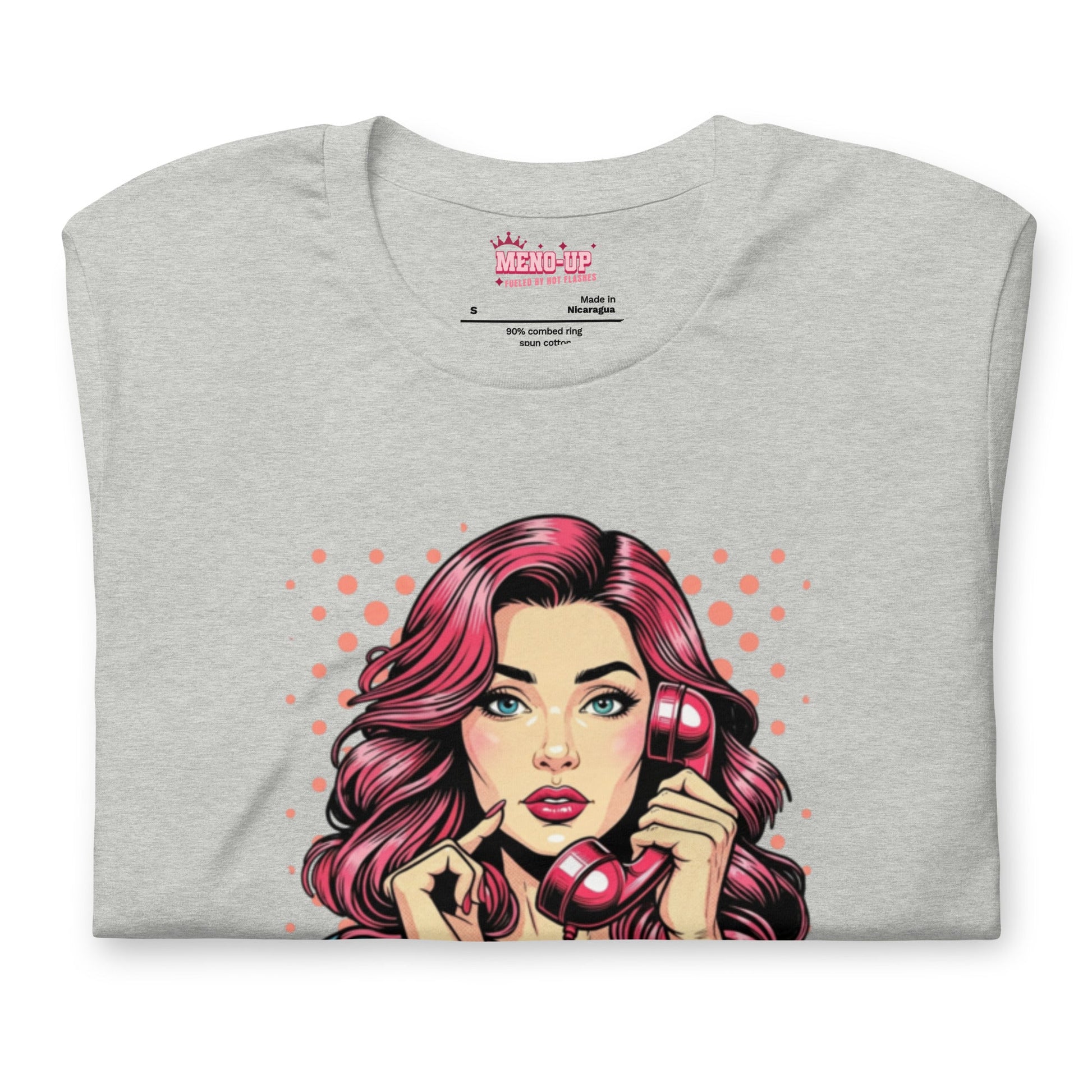 Meno-up Store T-SHIRT Did you say menopause - T-shirt