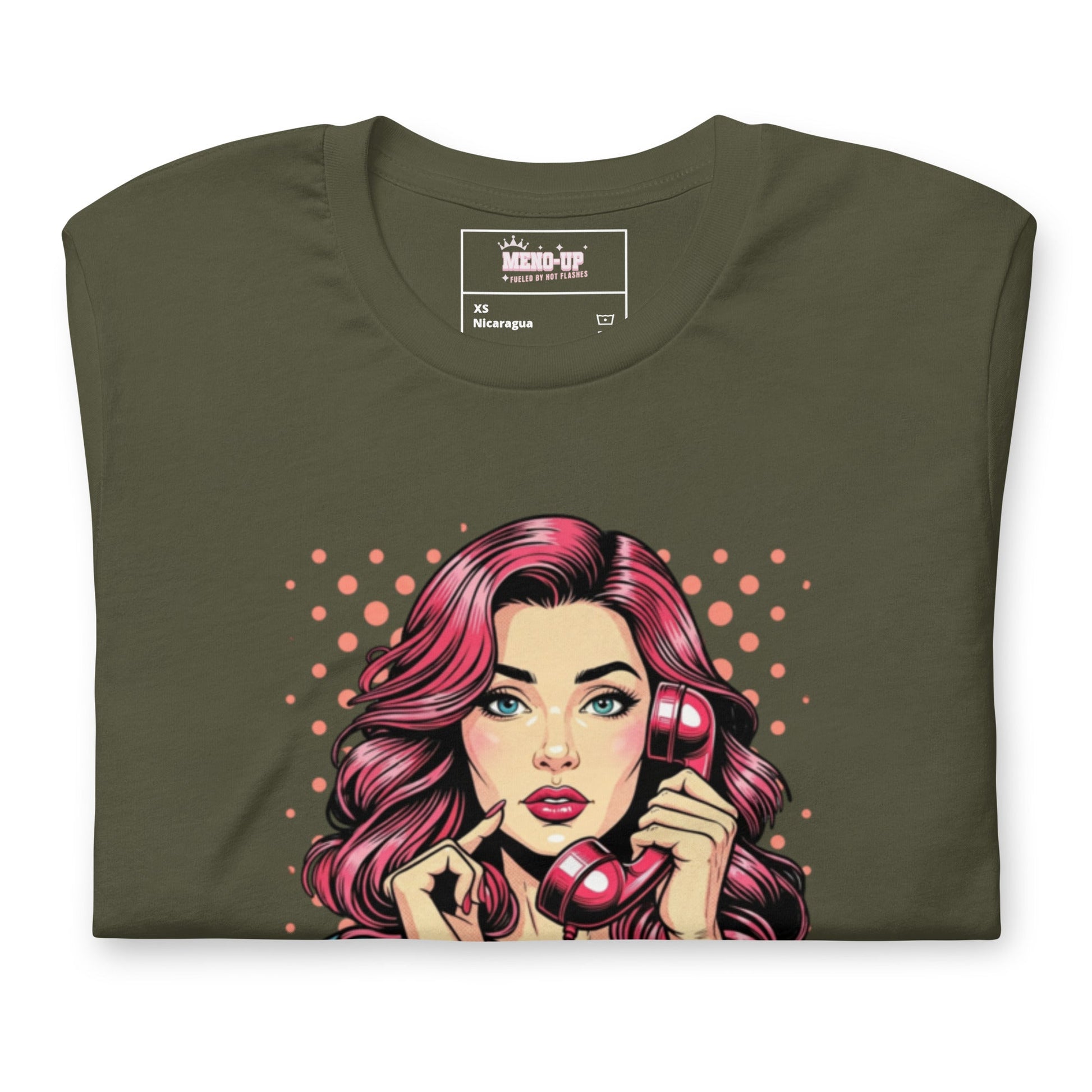 Meno-up Store T-SHIRT Did you say menopause - T-shirt