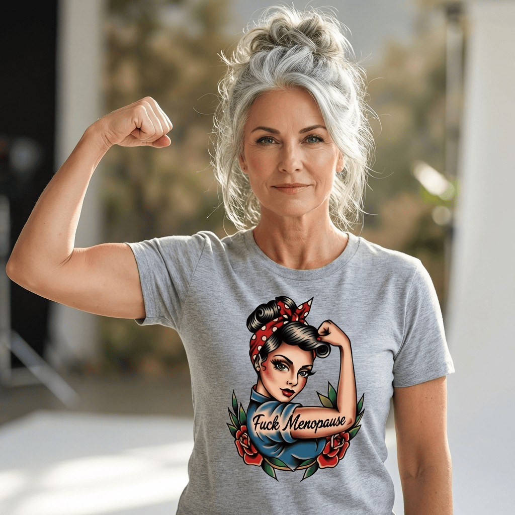 Meno-up Store T-SHIRT F** Menopause - T-shirt