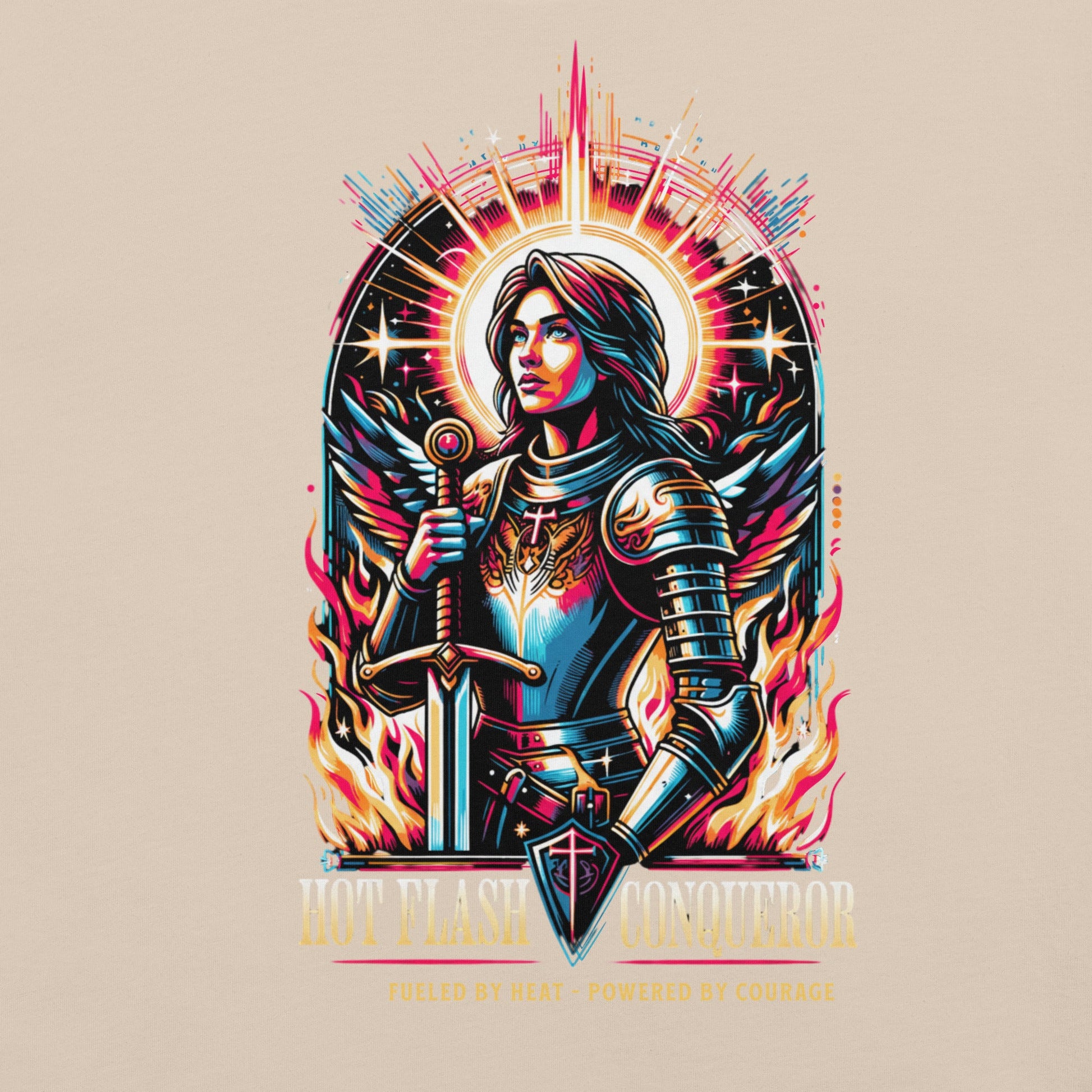 Meno-up Store T-SHIRT Hot Flash Conqueror T-shirt