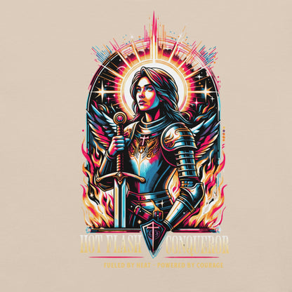 Meno-up Store T-SHIRT Hot Flash Conqueror T-shirt