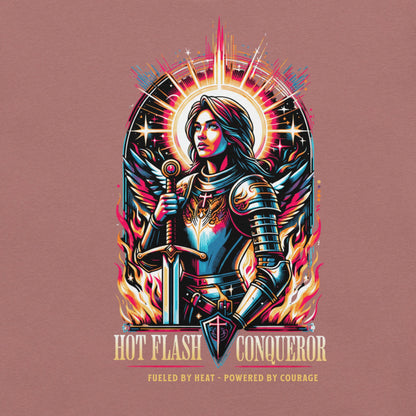 Meno-up Store T-SHIRT Hot Flash Conqueror T-shirt