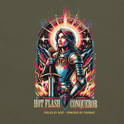 Meno-up Store T-SHIRT Hot Flash Conqueror T-shirt
