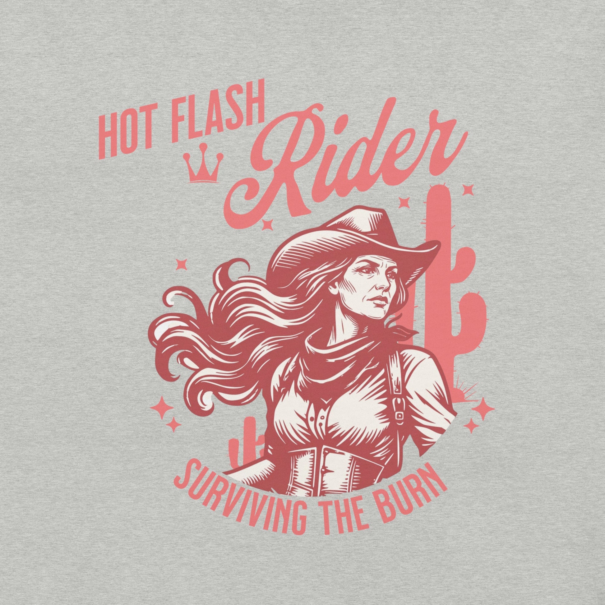 Meno-up Store T-SHIRT Hot Flash Rider - T-shirt