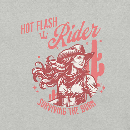 Meno-up Store T-SHIRT Hot Flash Rider - T-shirt