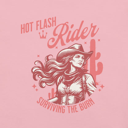 Meno-up Store T-SHIRT Hot Flash Rider - T-shirt