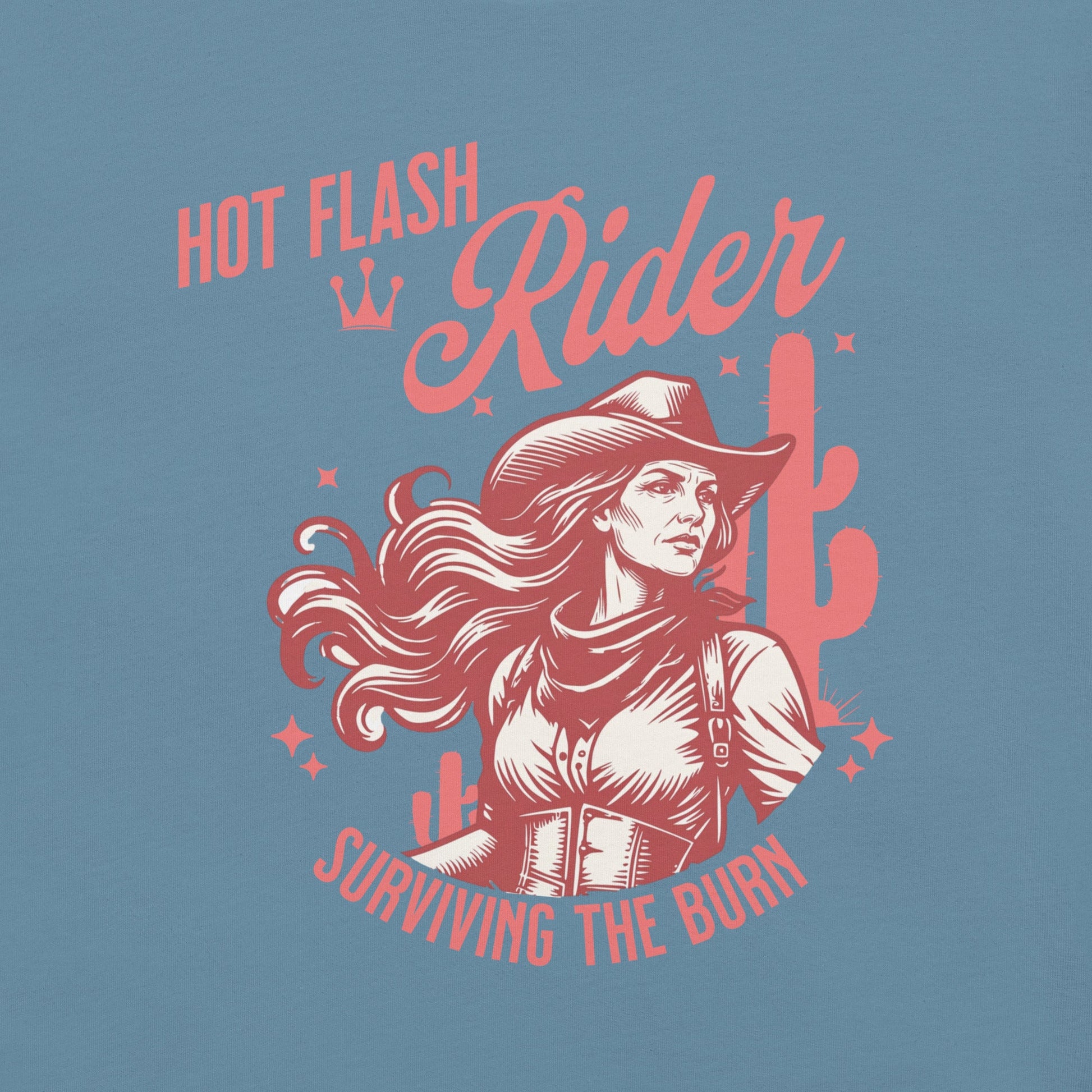 Meno-up Store T-SHIRT Hot Flash Rider - T-shirt