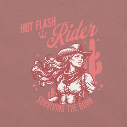 Meno-up Store T-SHIRT Hot Flash Rider - T-shirt