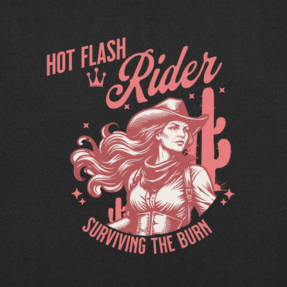 Meno-up Store T-SHIRT Hot Flash Rider - T-shirt