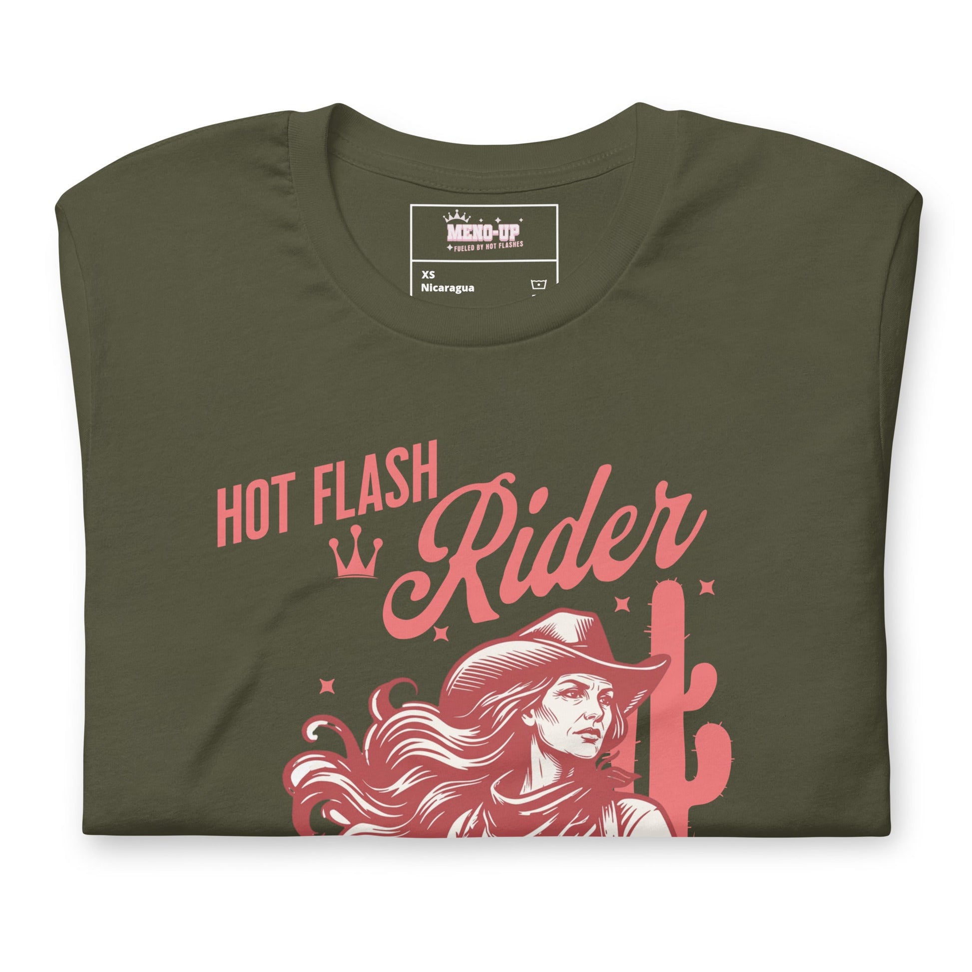 Meno-up Store T-SHIRT Hot Flash Rider - T-shirt