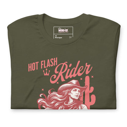Meno-up Store T-SHIRT Hot Flash Rider - T-shirt