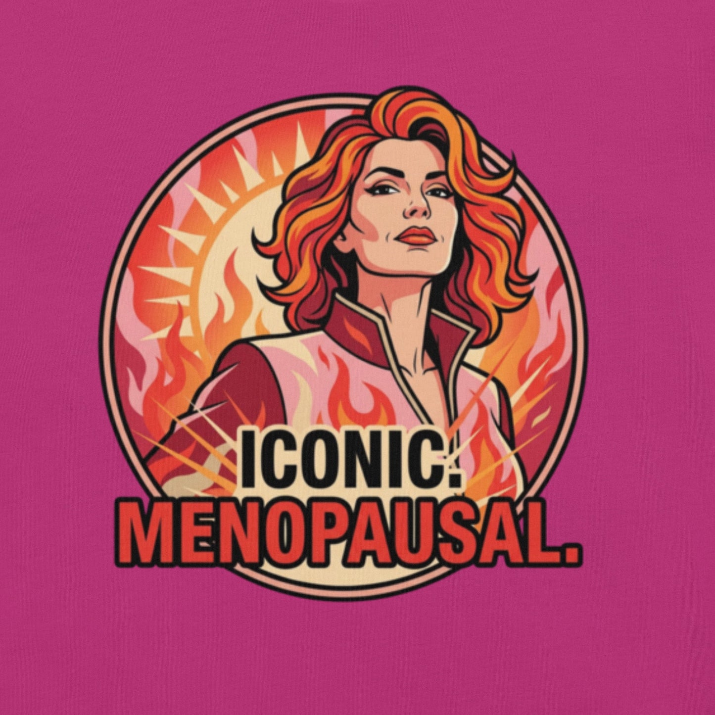 Meno-up Store T-SHIRT Iconic Menopausal - T-shirt