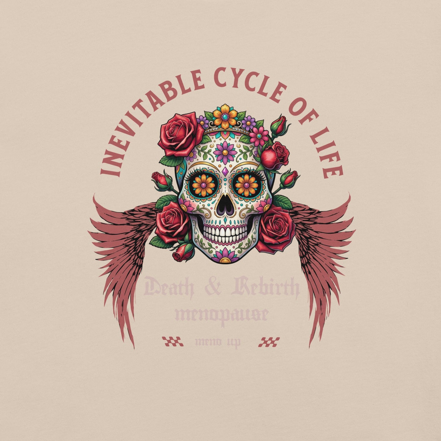 Meno-up Store T-SHIRT Inevitable cycle of life T-shirt