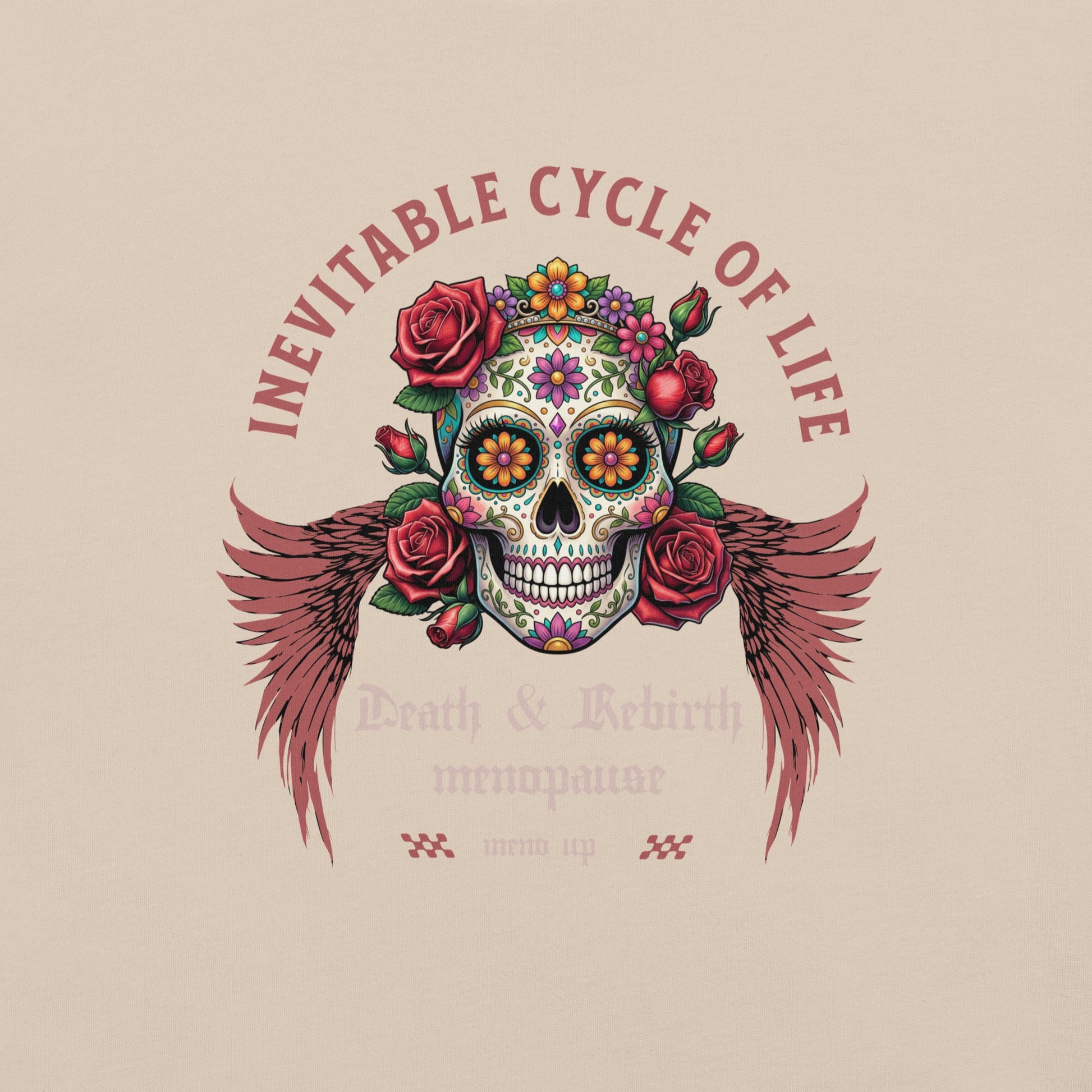 Meno-up Store T-SHIRT Inevitable cycle of life T-shirt