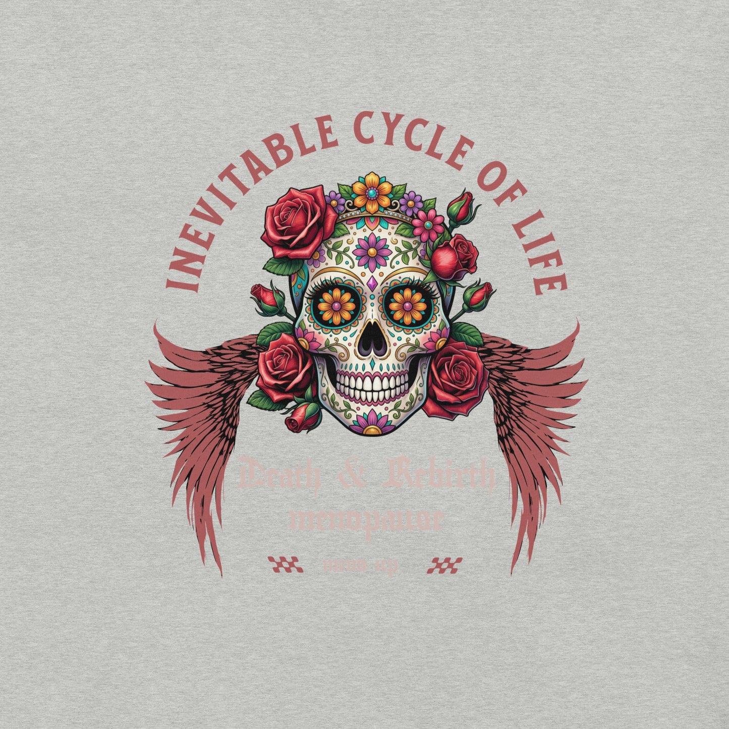Meno-up Store T-SHIRT Inevitable cycle of life T-shirt