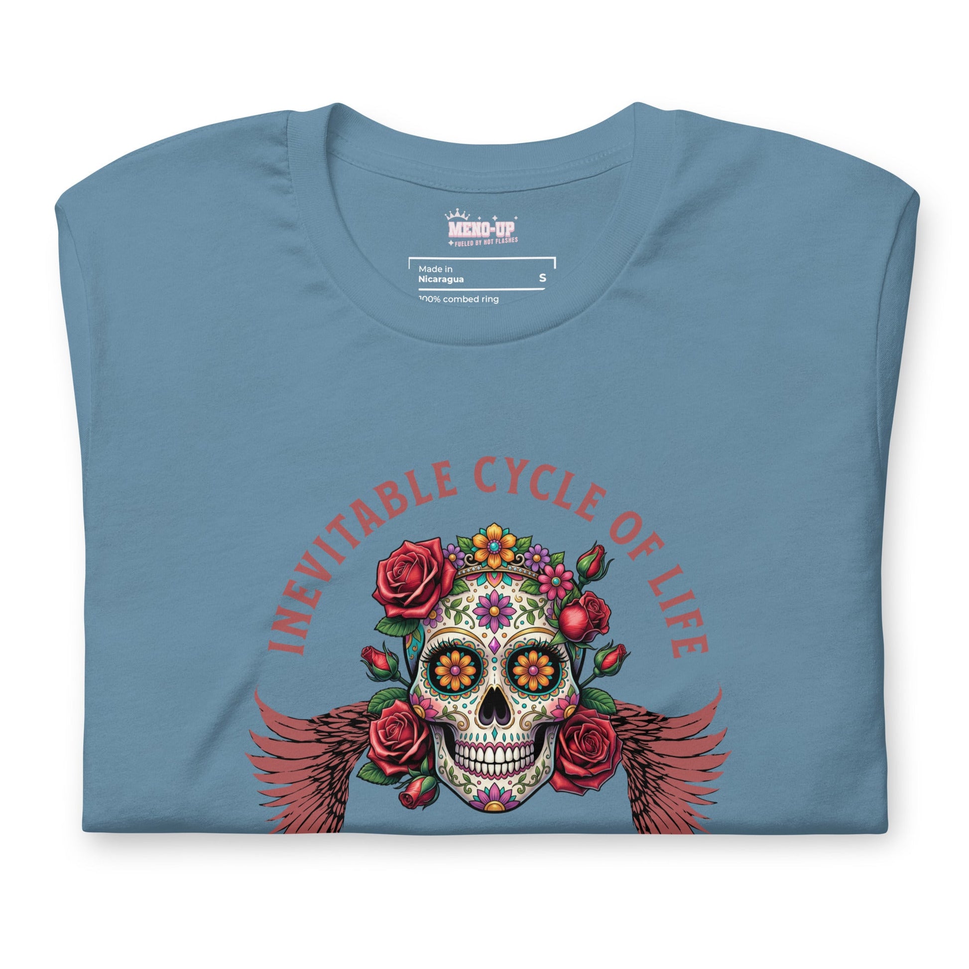 Meno-up Store T-SHIRT Inevitable cycle of life T-shirt