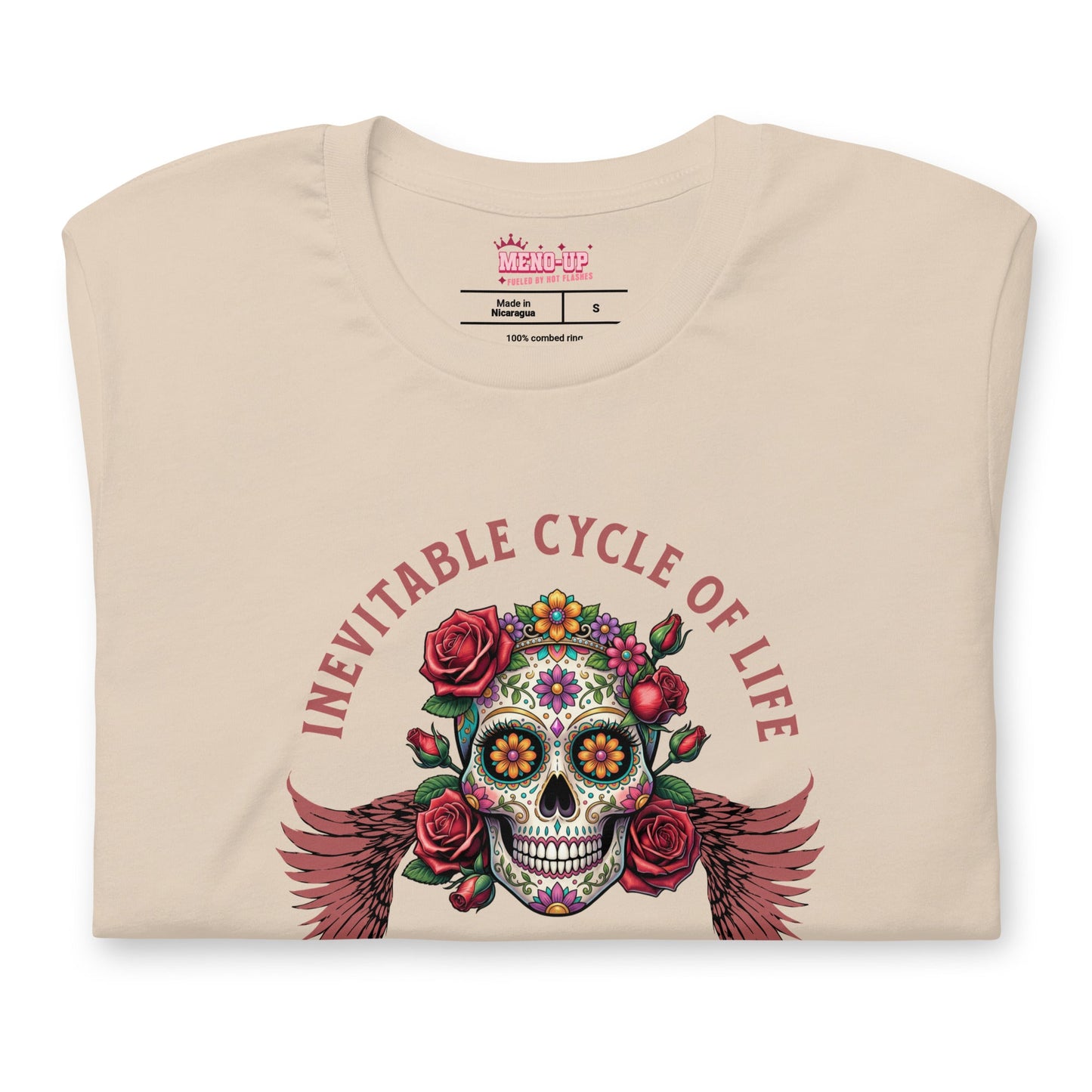 Meno-up Store T-SHIRT Inevitable cycle of life T-shirt