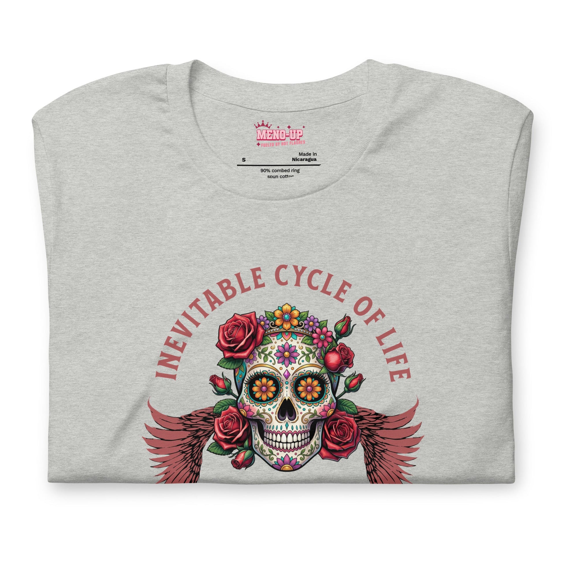 Meno-up Store T-SHIRT Inevitable cycle of life T-shirt