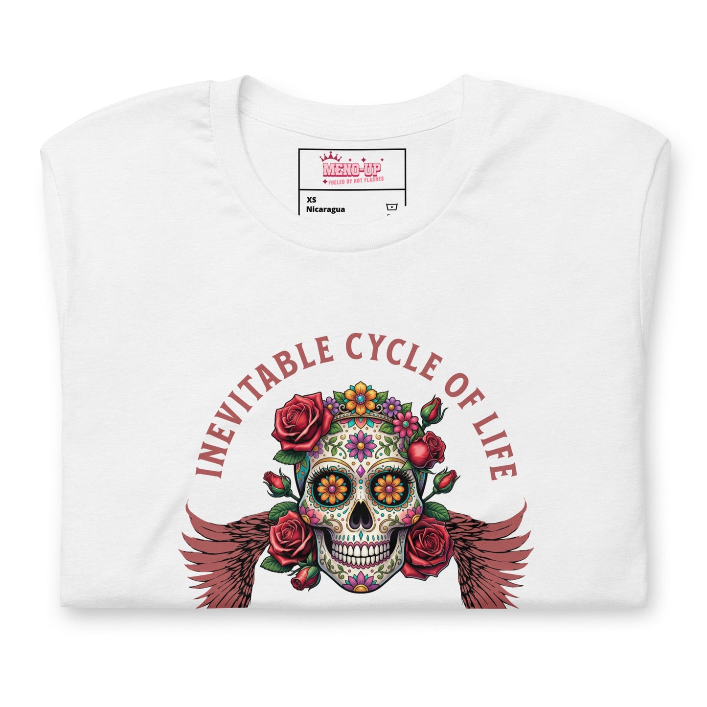 Meno-up Store T-SHIRT Inevitable cycle of life T-shirt