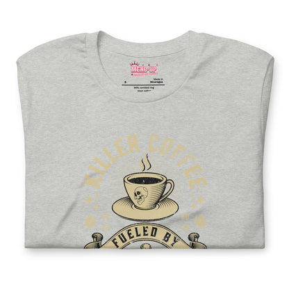 Meno-up Store T-SHIRT Killer coffe fueled by hot flashes - T-shirt