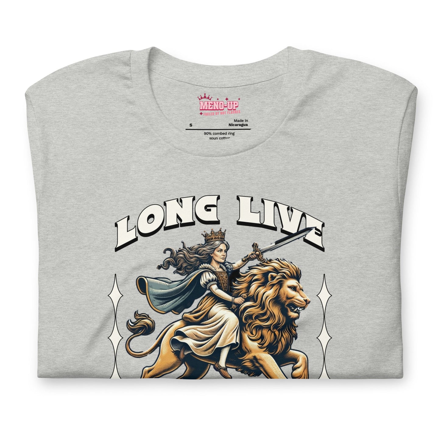 Meno-up Store T-SHIRT Long Live Queen of Heat - T-shirt