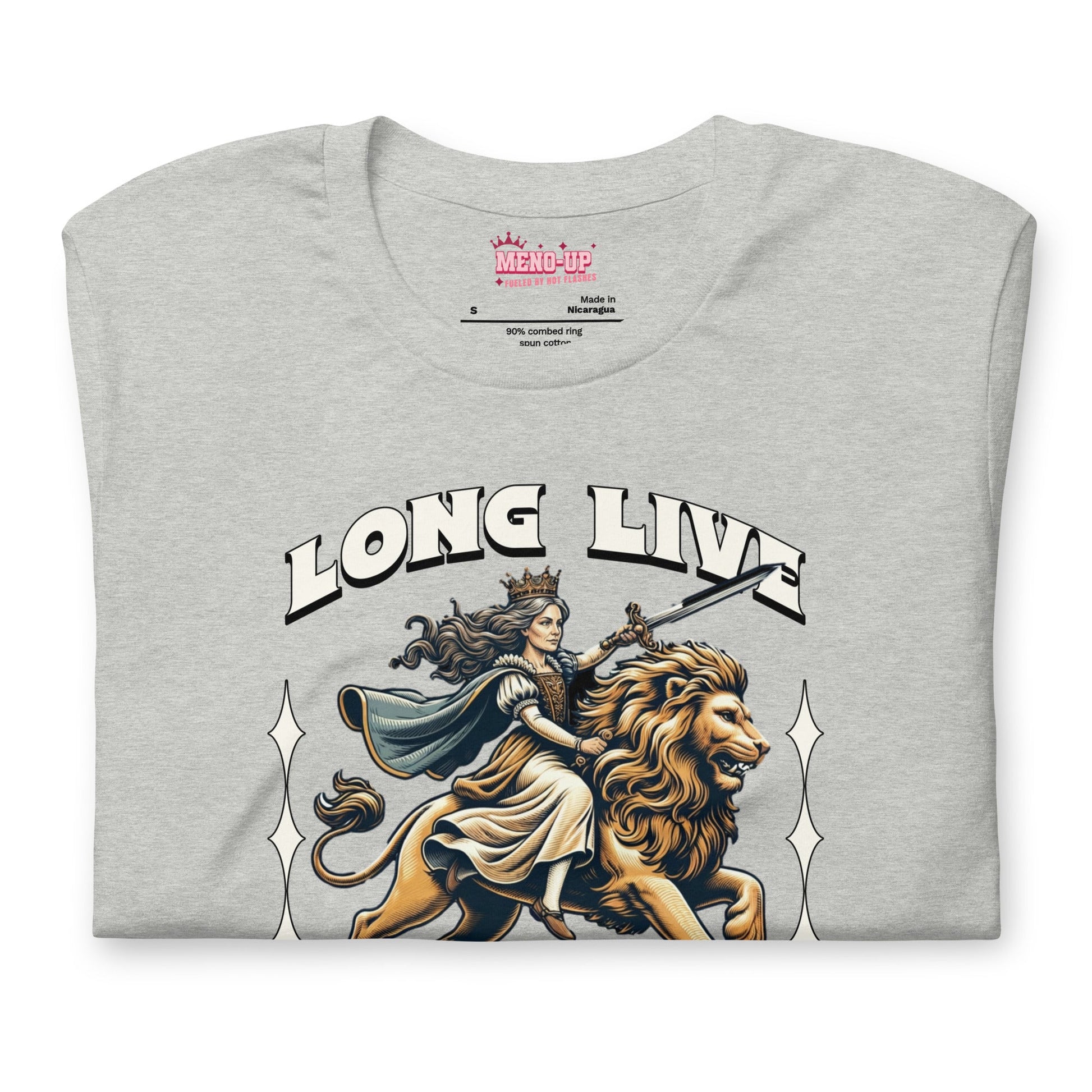 Meno-up Store T-SHIRT Long Live Queen of Heat - T-shirt