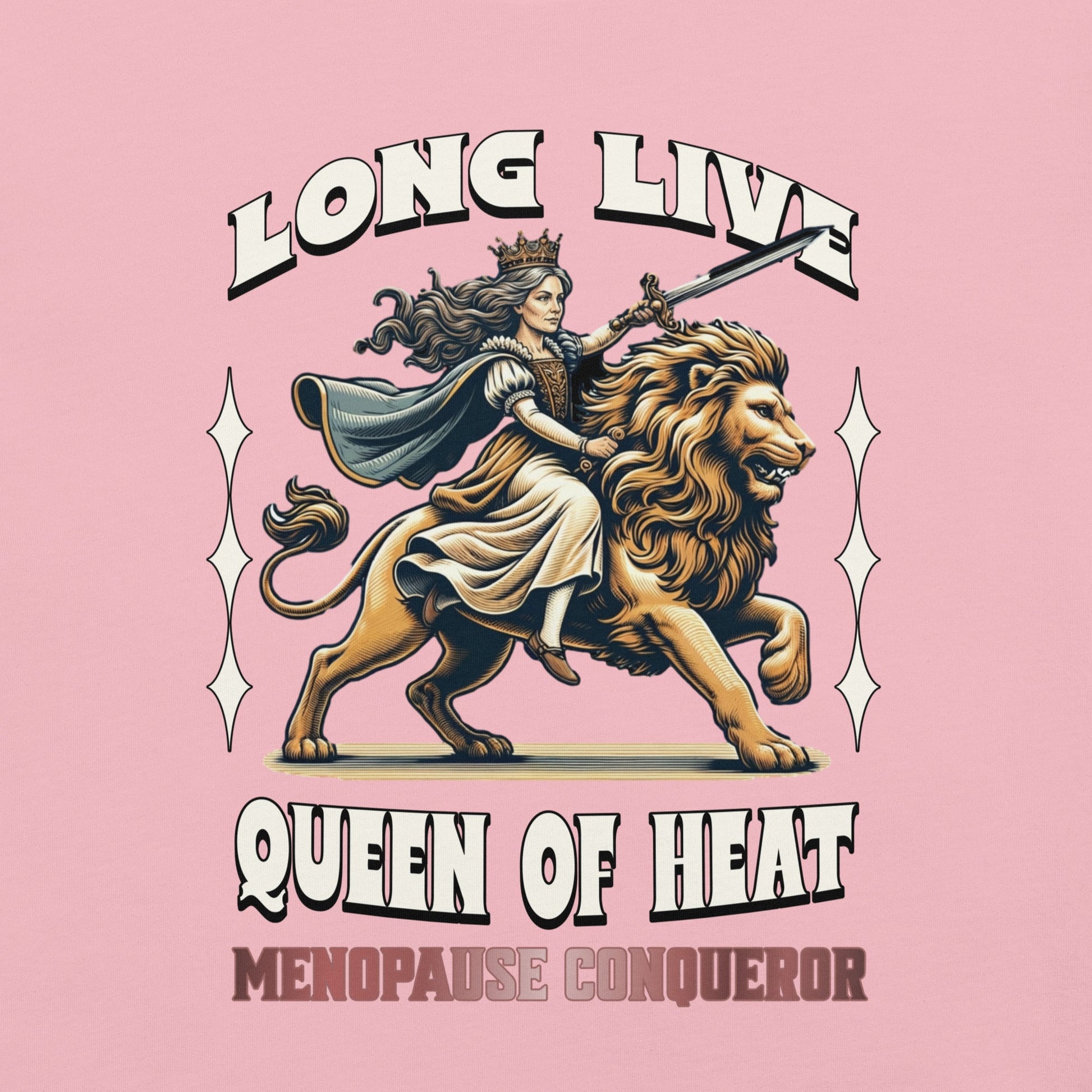 Meno-up Store T-SHIRT Long Live Queen of Heat - T-shirt