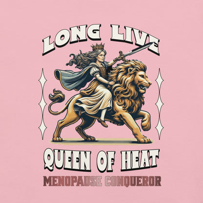 Meno-up Store T-SHIRT Long Live Queen of Heat - T-shirt