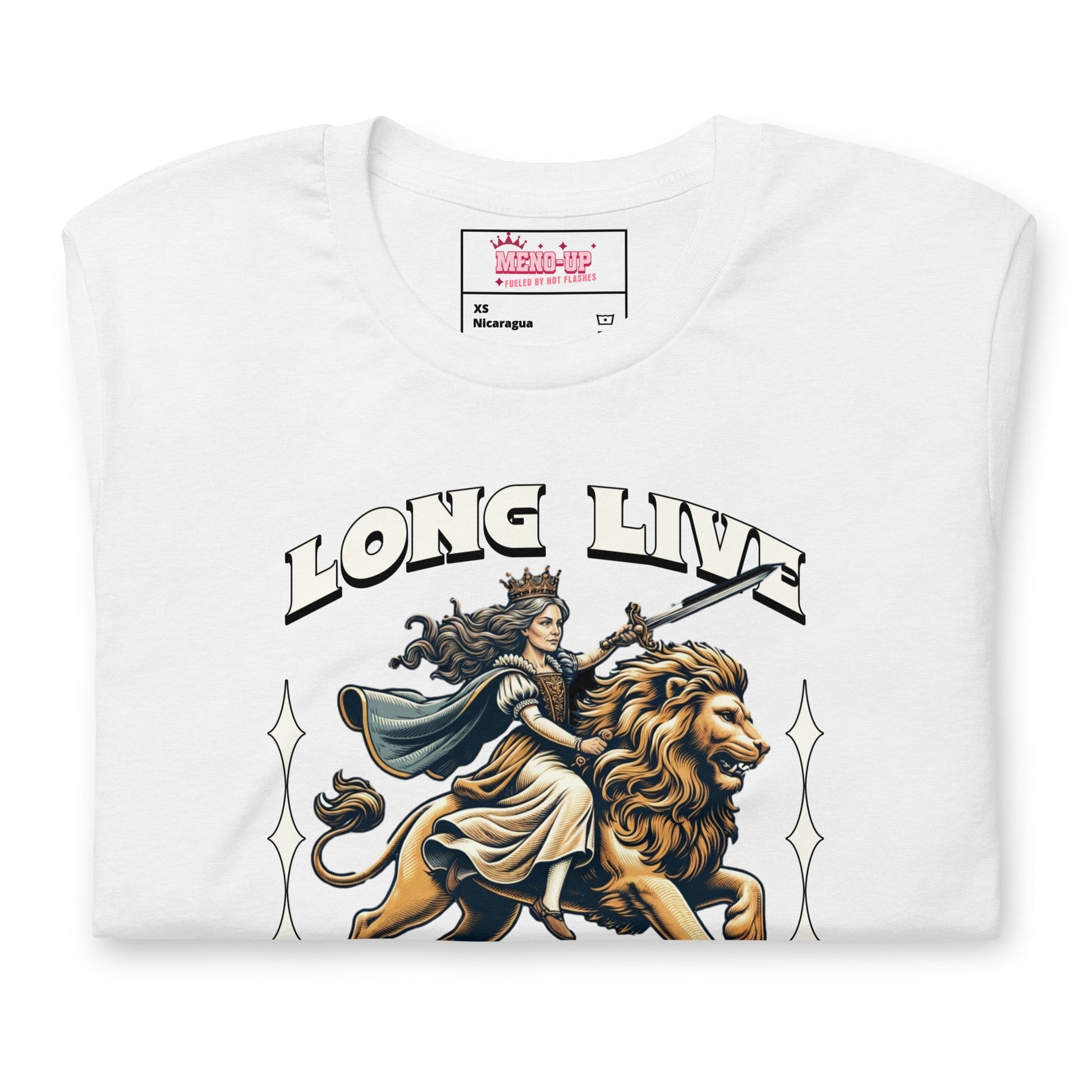 Meno-up Store T-SHIRT Long Live Queen of Heat - T-shirt