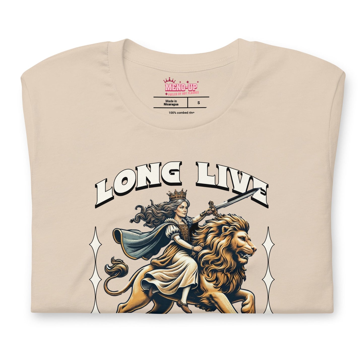 Meno-up Store T-SHIRT Long Live Queen of Heat - T-shirt