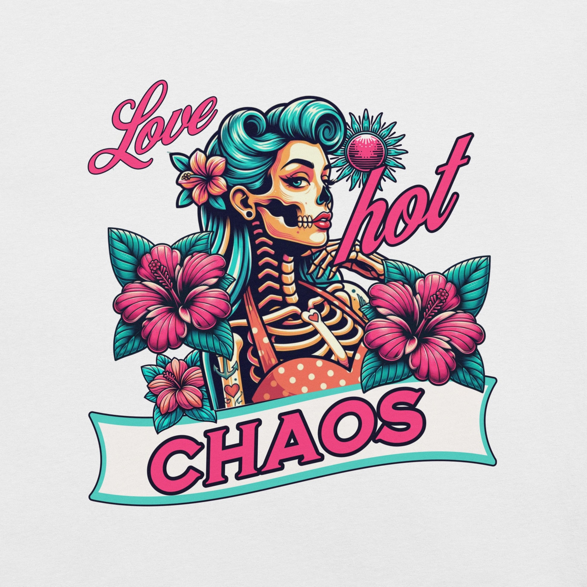 Meno-up Store T-SHIRT Love Hot chaos - T-shirt