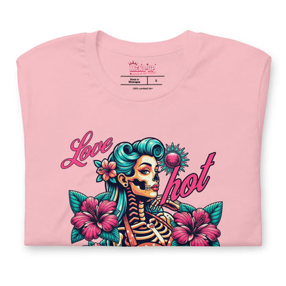Meno-up Store T-SHIRT Love Hot chaos - T-shirt