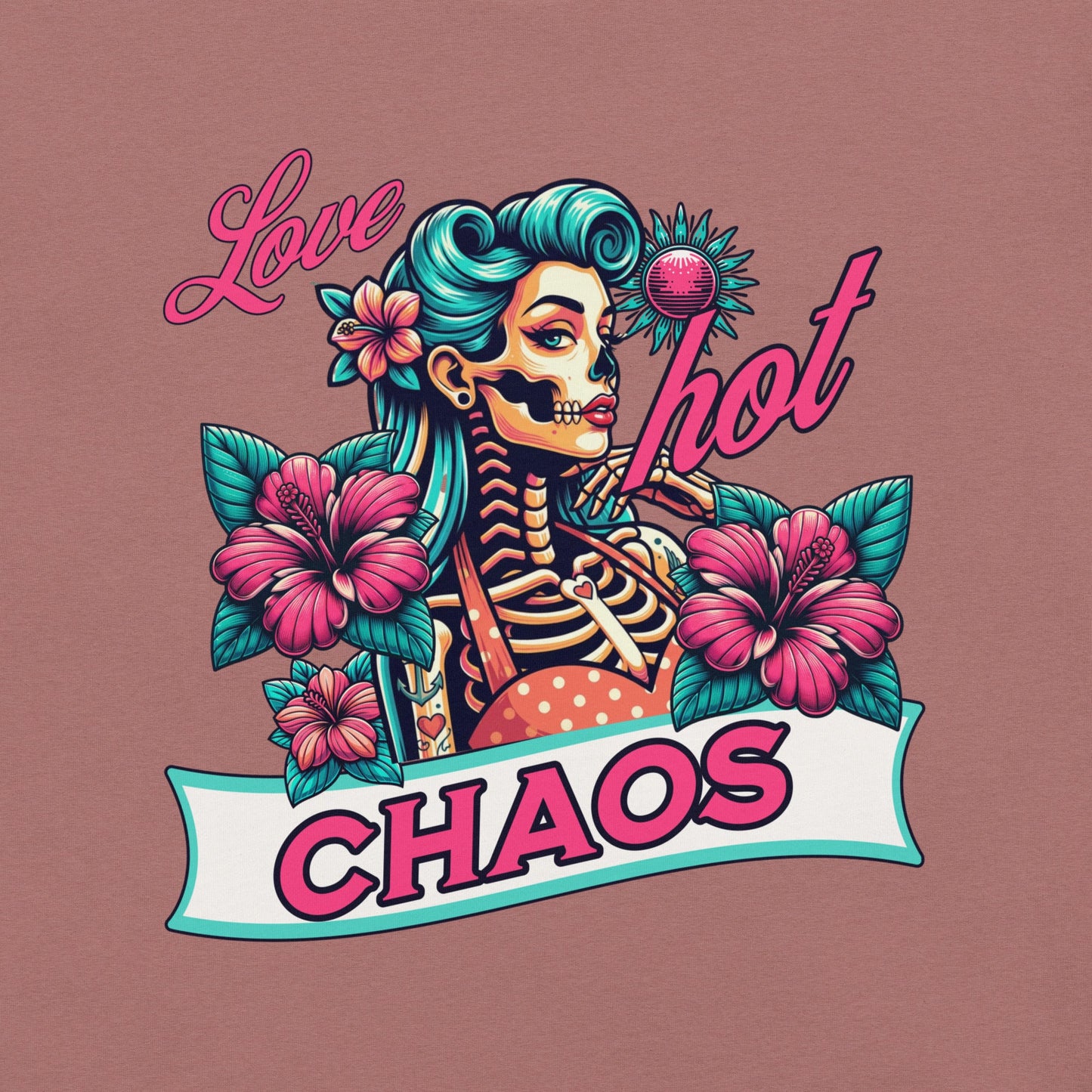 Meno-up Store T-SHIRT Love Hot chaos - T-shirt