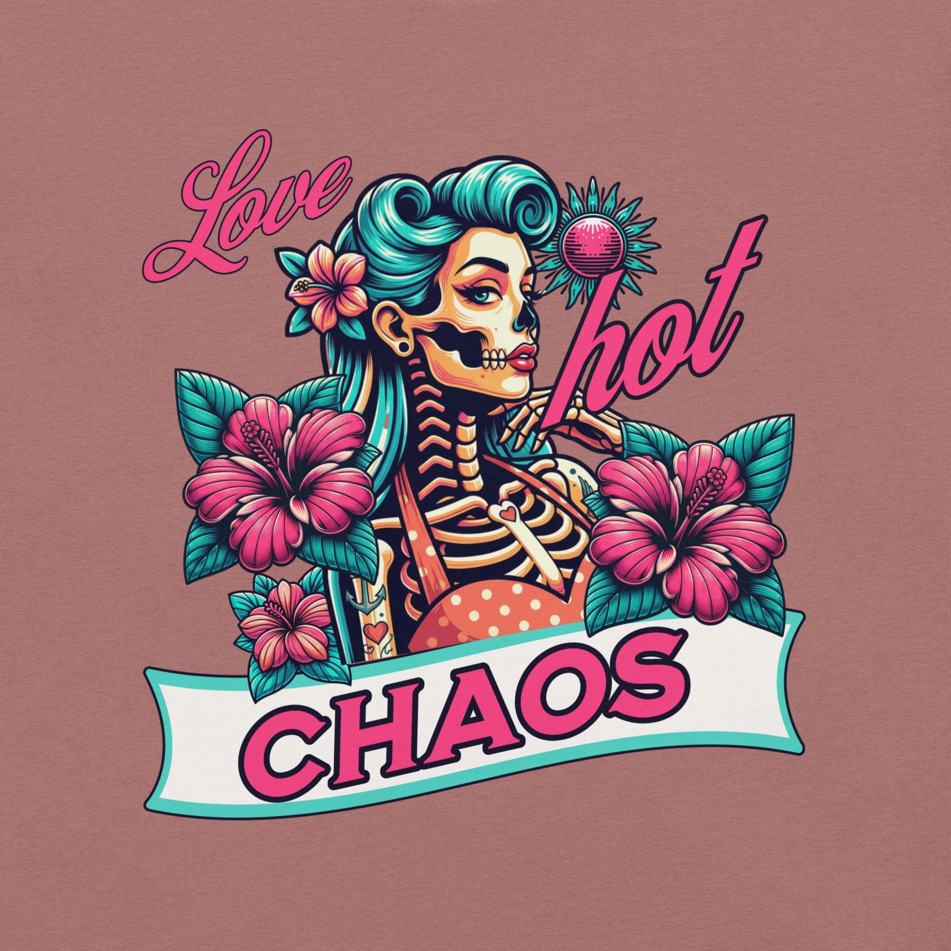 Meno-up Store T-SHIRT Love Hot chaos - T-shirt