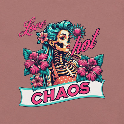 Meno-up Store T-SHIRT Love Hot chaos - T-shirt